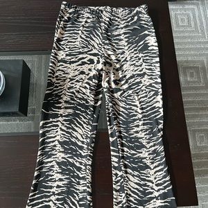 Nasty Gal Printed Flare Pants